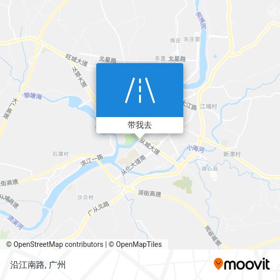 沿江南路地图
