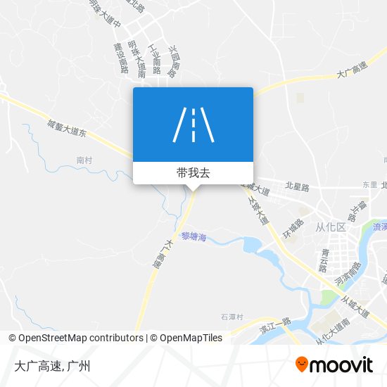大广高速地图