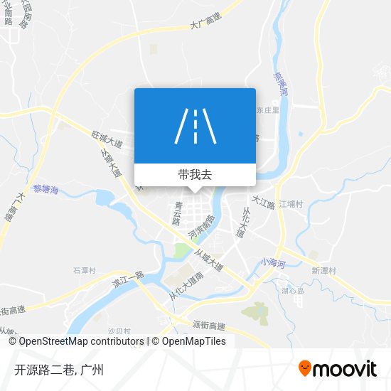 开源路二巷地图