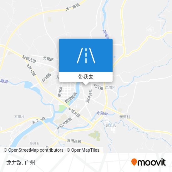 龙井路地图