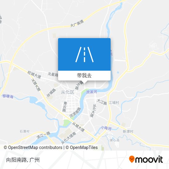 向阳南路地图