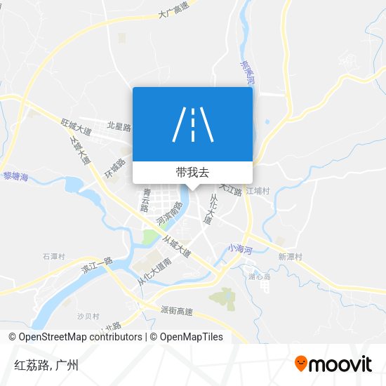 红荔路地图