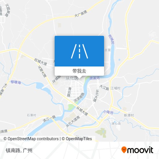 镇南路地图