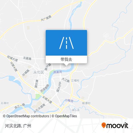 河滨北路地图