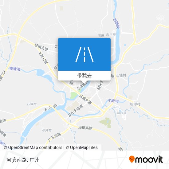 河滨南路地图