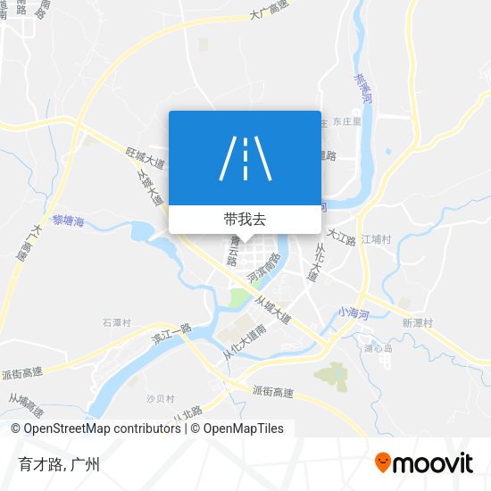 育才路地图