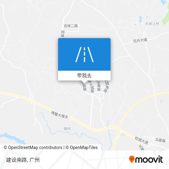 建设南路地图