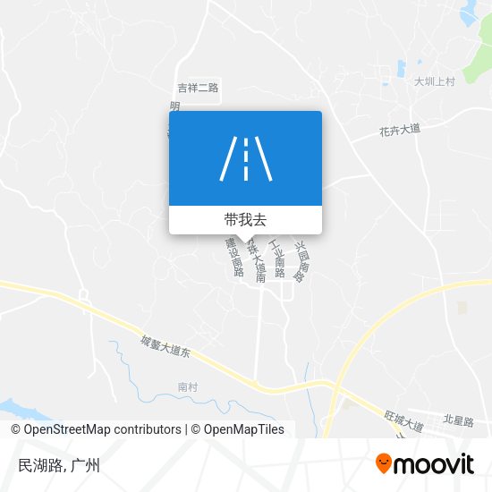 民湖路地图