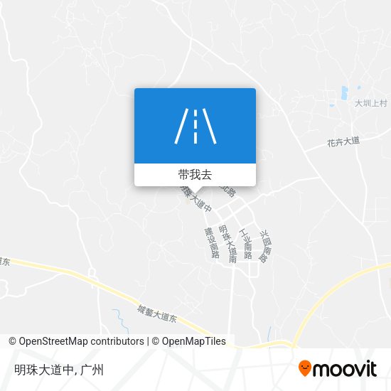 明珠大道中地图