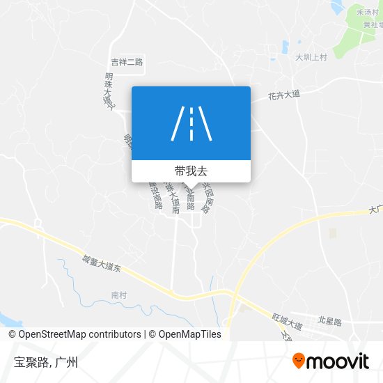 宝聚路地图
