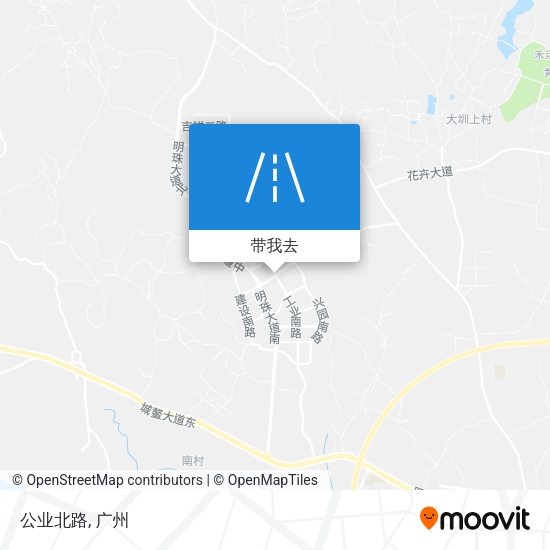 公业北路地图