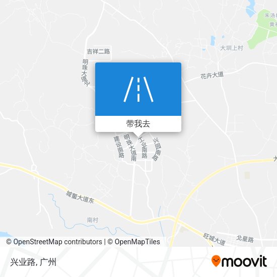 兴业路地图