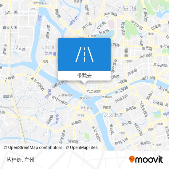丛桂街地图