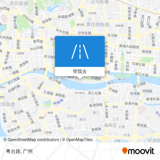 粤台路地图
