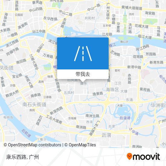 康乐西路地图