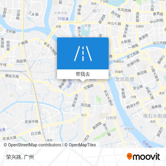 荣兴路地图