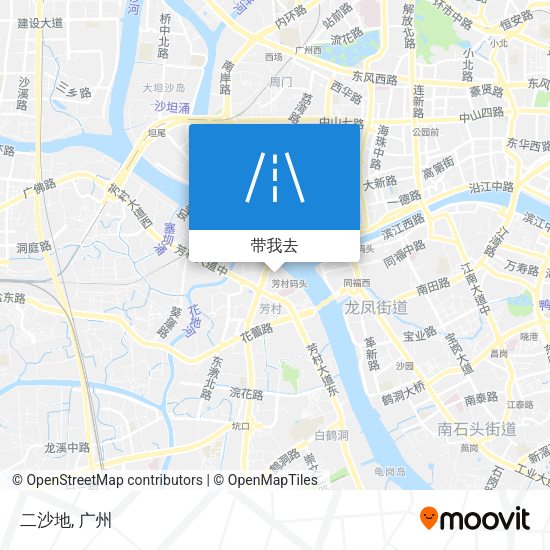 二沙地地图