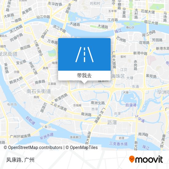 凤康路地图