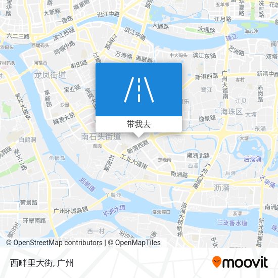 西畔里大街地图