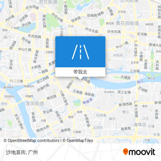 沙地直街地图
