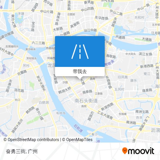 奋勇三街地图