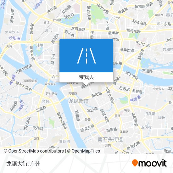龙骧大街地图
