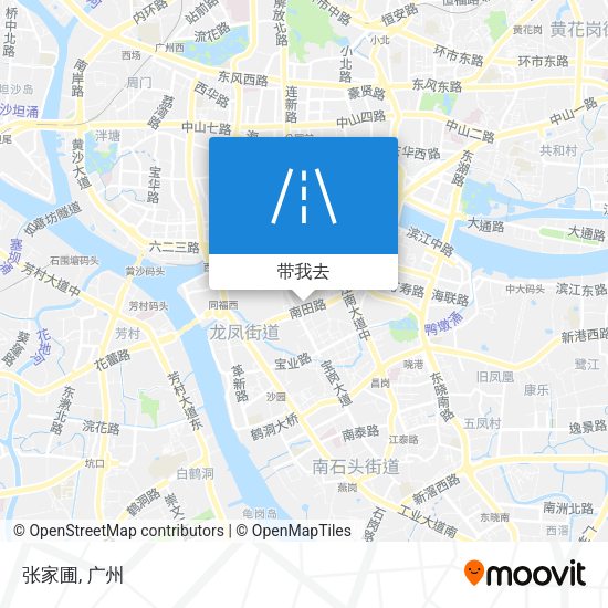 张家圃地图