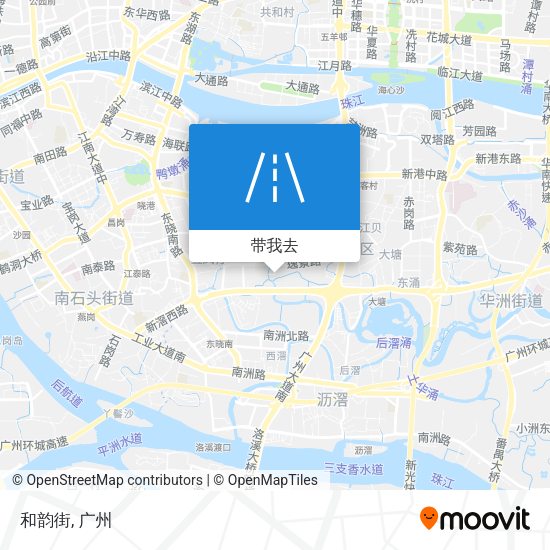 和韵街地图