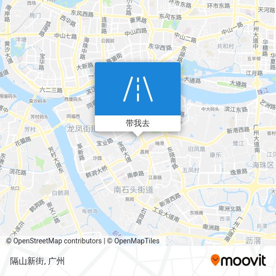 隔山新街地图