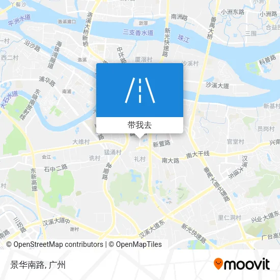 景华南路地图