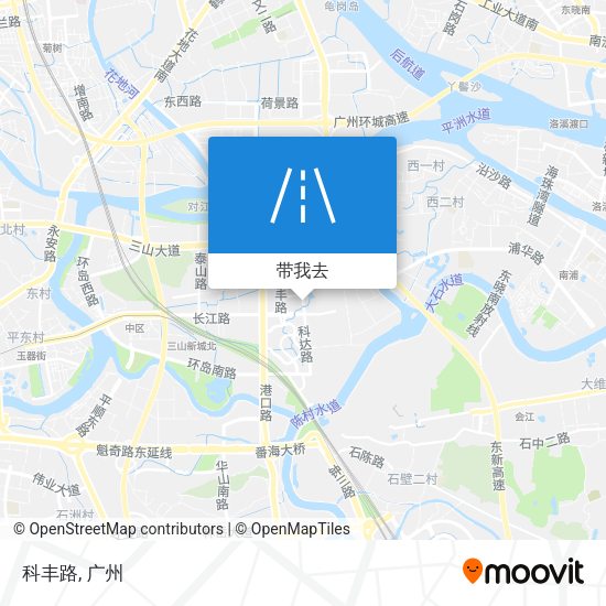 科丰路地图