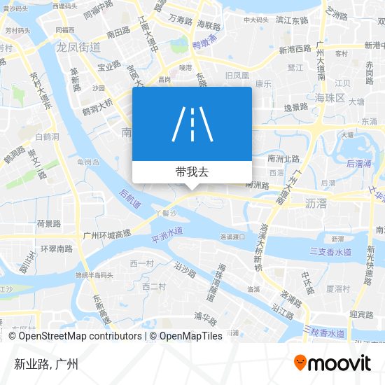 新业路地图