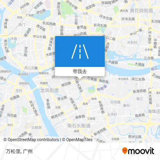 万松里地图