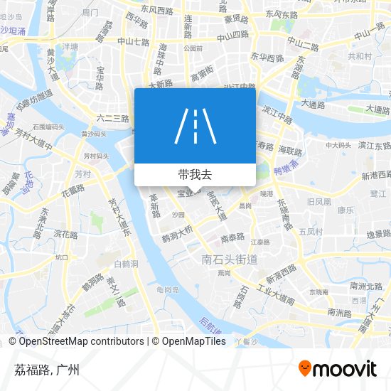 荔福路地图