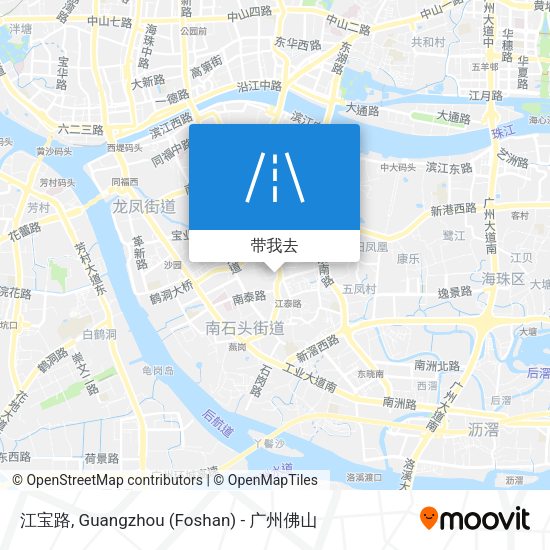 江宝路地图
