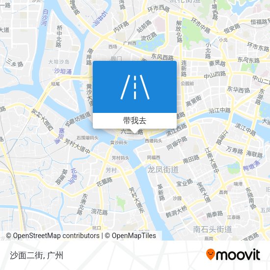 沙面二街地图