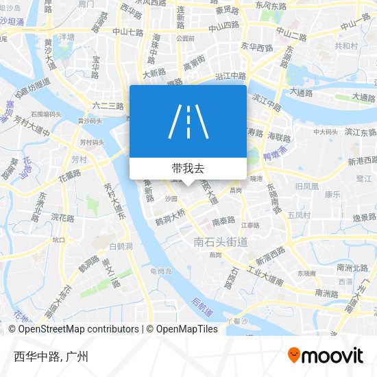 西华中路地图