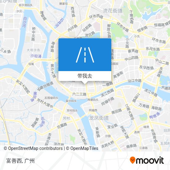 富善西地图