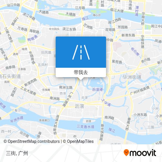 三街地图