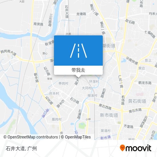 石井大道地图