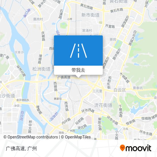 广佛高速地图