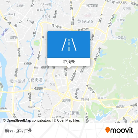 航云北街地图