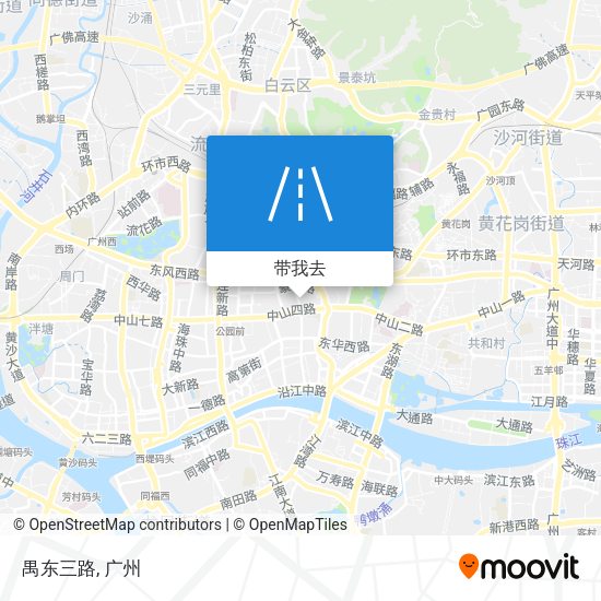 禺东三路地图