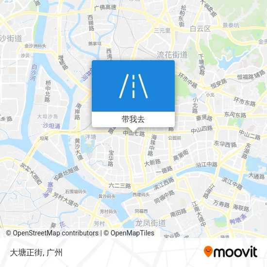 大塘正街地图