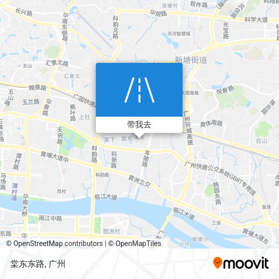 棠东东路地图