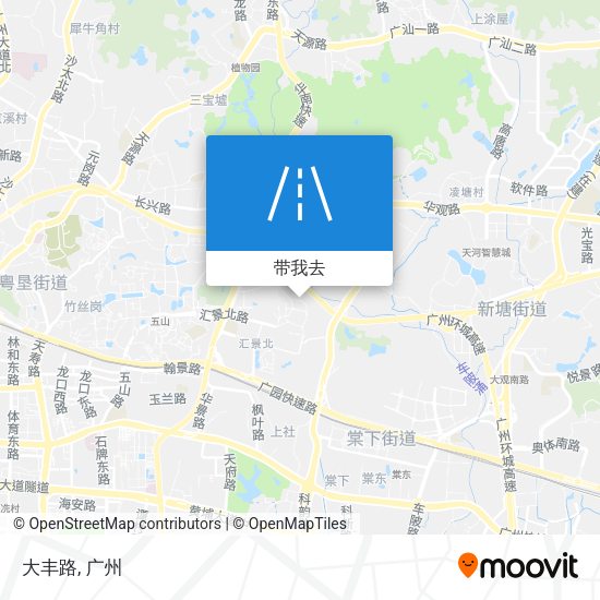 大丰路地图