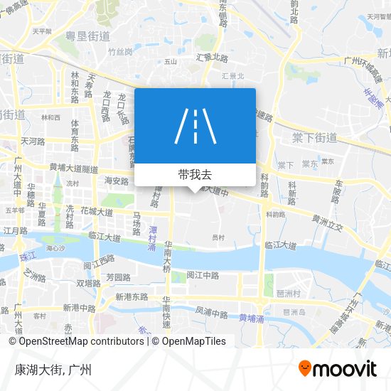 康湖大街地图