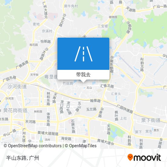 半山东路地图