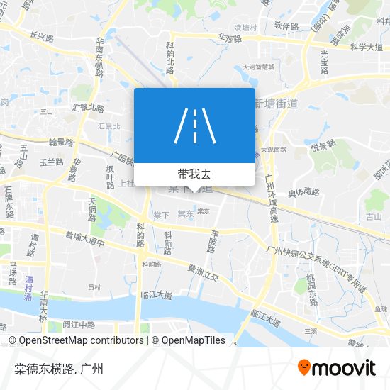 棠德东横路地图