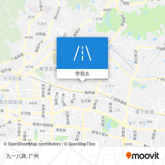 九一八路地图